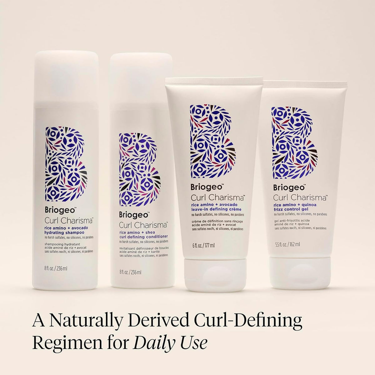 Briogeo Curl Charisma Rice Amino + Avocado Leave-In Defining Crème | Thoughtful Birthday Gift for the Curly-Haired Friend