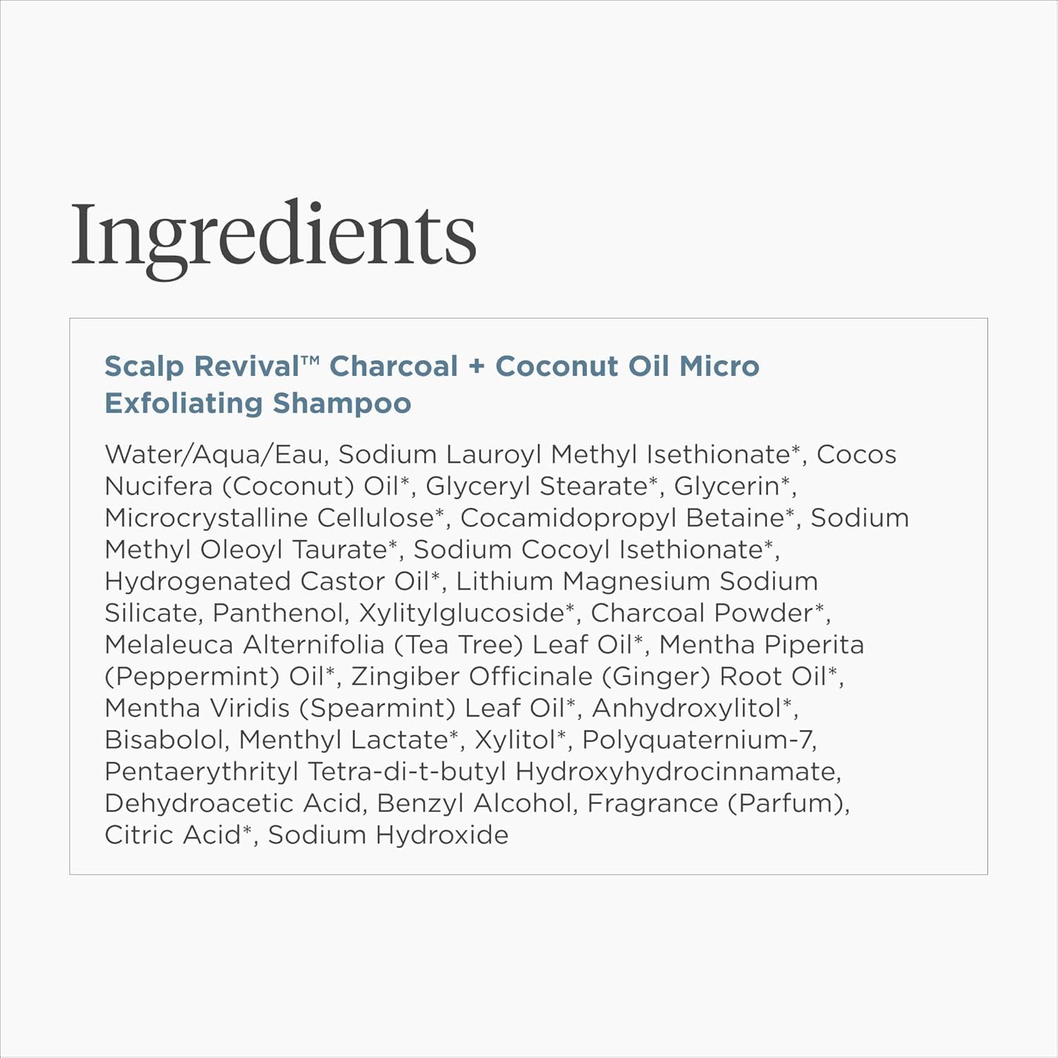 Briogeo Scalp Revival Charcoal + Coconut Oil Micro-Exfoliating Shampoo | Vanilla Mint Pre-Shampoo Scrub for Bath Time Wind-Down
