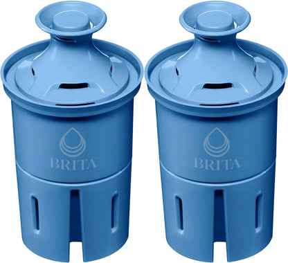 Brita Elite Pitcher Filter Cartridges – Filtered Water for Brewing Coffee, Tea, and Iced Drinks in the Office Break Room