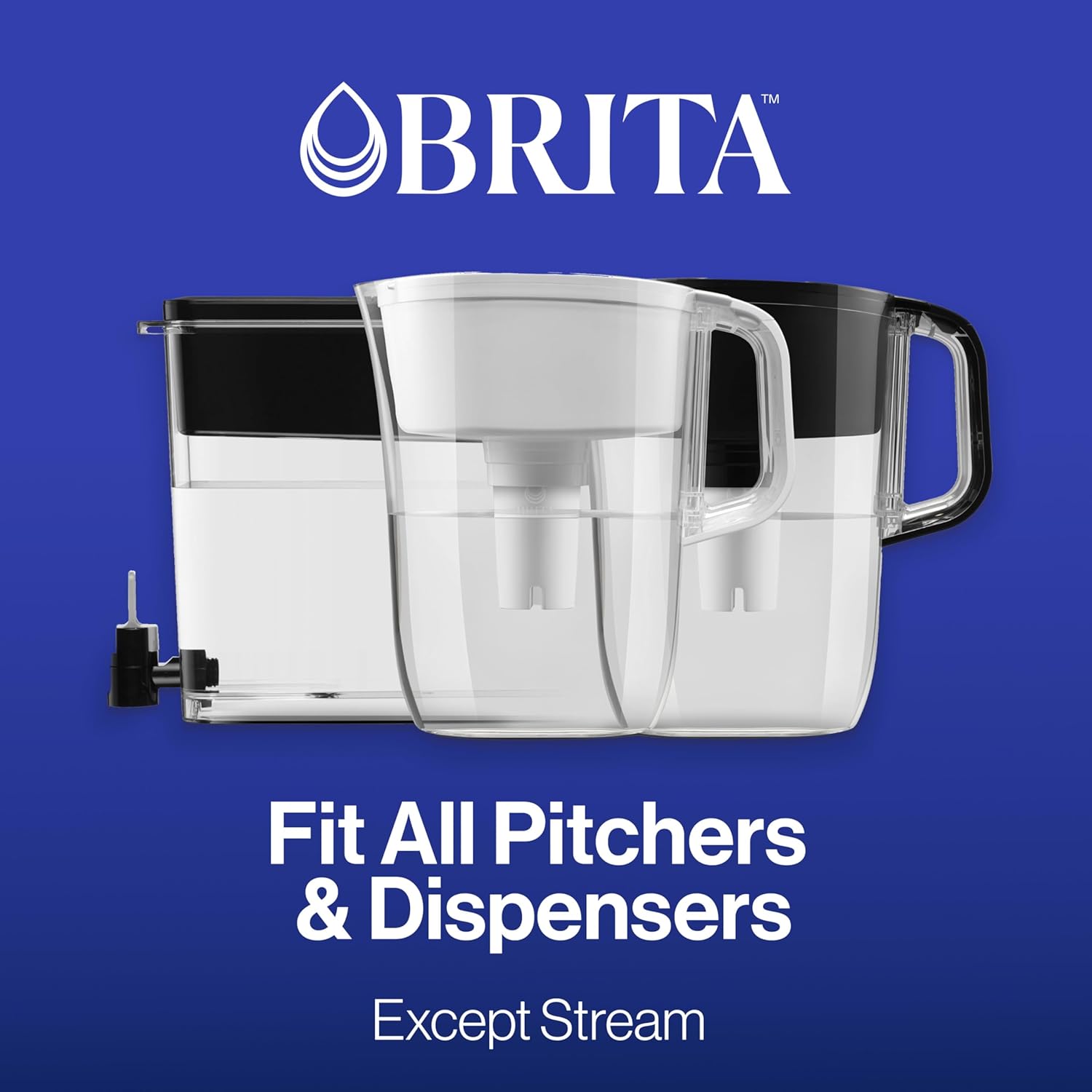 Brita Elite Pitcher Filter – Verified Safe Water for City Apartment Residents, NSF/ANSI 53 Certified Contaminant Reduction