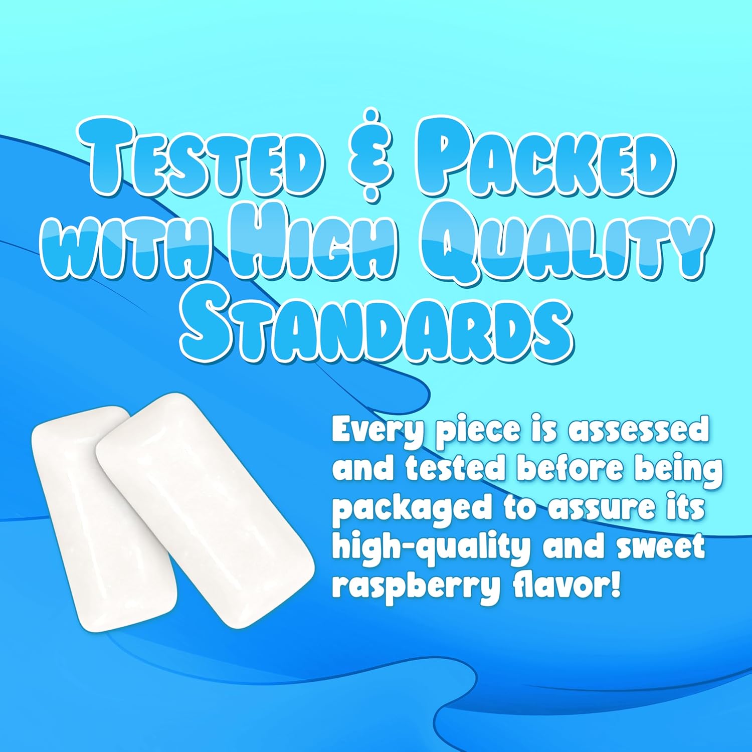 Bubblegum Kids Chiclets – After-School Snack Gum for Kids' Lunchboxes and Playdates, Sugarless