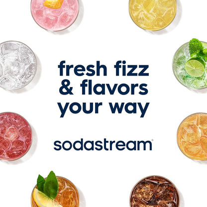 Bubly Fruit Drops by SodaStream – Zero-Calorie Sparkling Water Mix for Camping Trips and Backyard BBQs