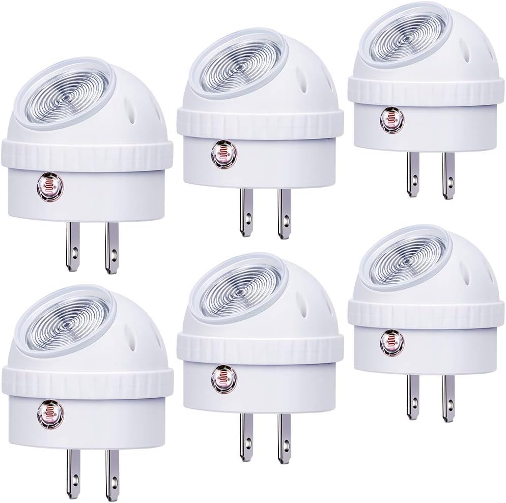 built-in dusk to dawn light sensor for automatic on/off