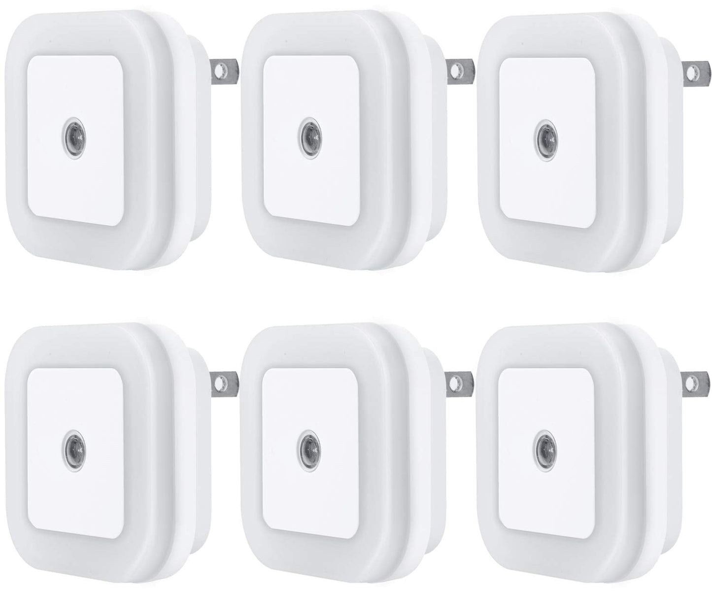built-in sensitive light sensor for automatic dusk-to-dawn operation