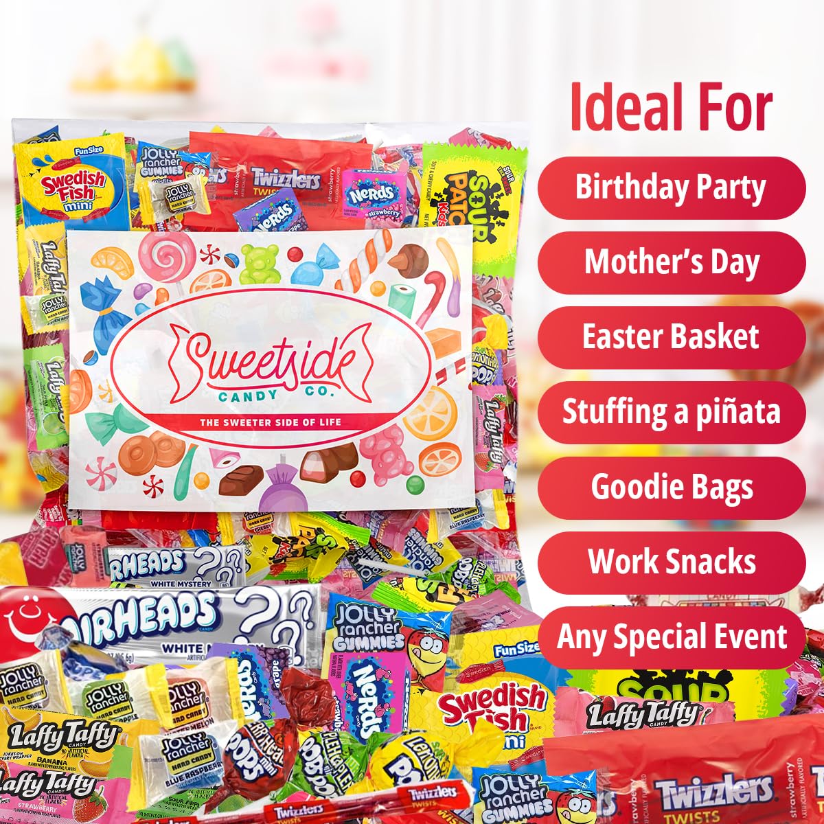Bulk Candy Individually Wrapped 5lb – Clean, Portion-Controlled Candy for Allergy-Aware Party and Event Hosting