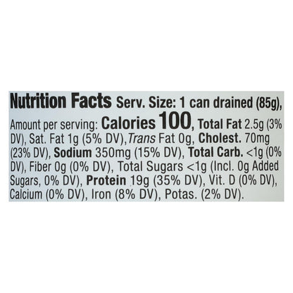 Bumble Bee Canned Premium White Chicken Chunks – Clean-Label 19g Protein for Intentional Minimalist Kitchens