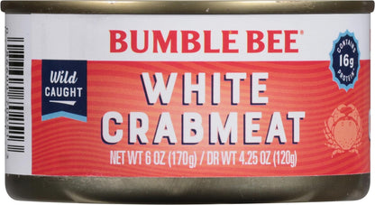 Bumble Bee Wild Caught Crab – Quick Stir-In Protein for Efficient Study-Break Meals and Lunch Packing