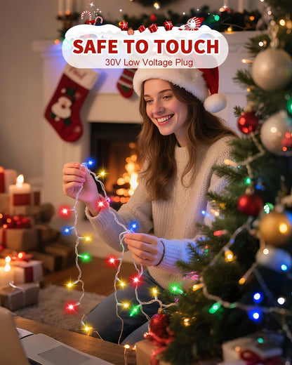 BZBANRN 403ft String Lights with Remote Dimmable, Thoughtful Holiday Present for Neighbors, Hosts, and First-Time Homeowners