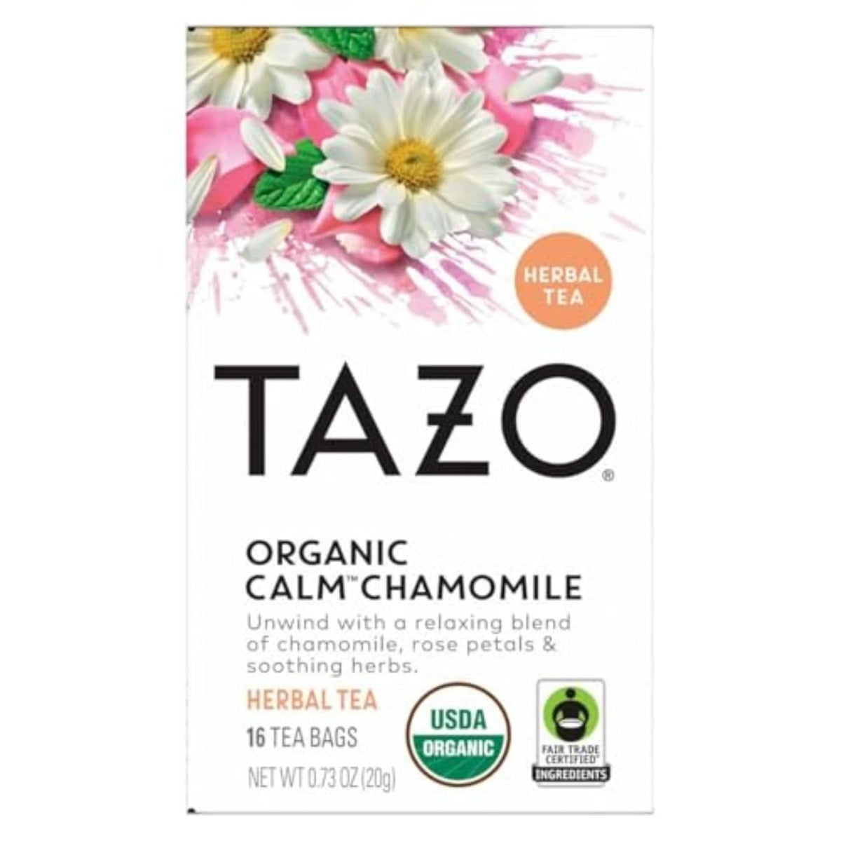 caffeine-free herbal formulation suitable for evening consumption