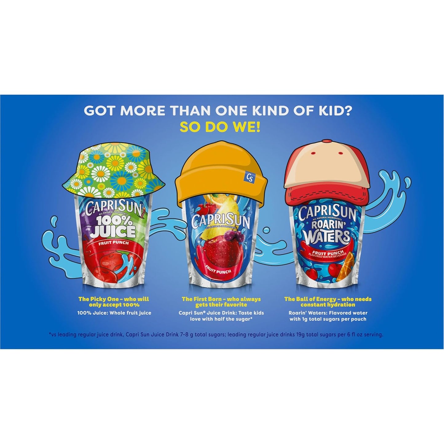 Capri Sun All-Natural Apple Juice Pouches – Reliable Lunchbox Hydration with No Artificial Additives, 10 Pack 6 fl oz
