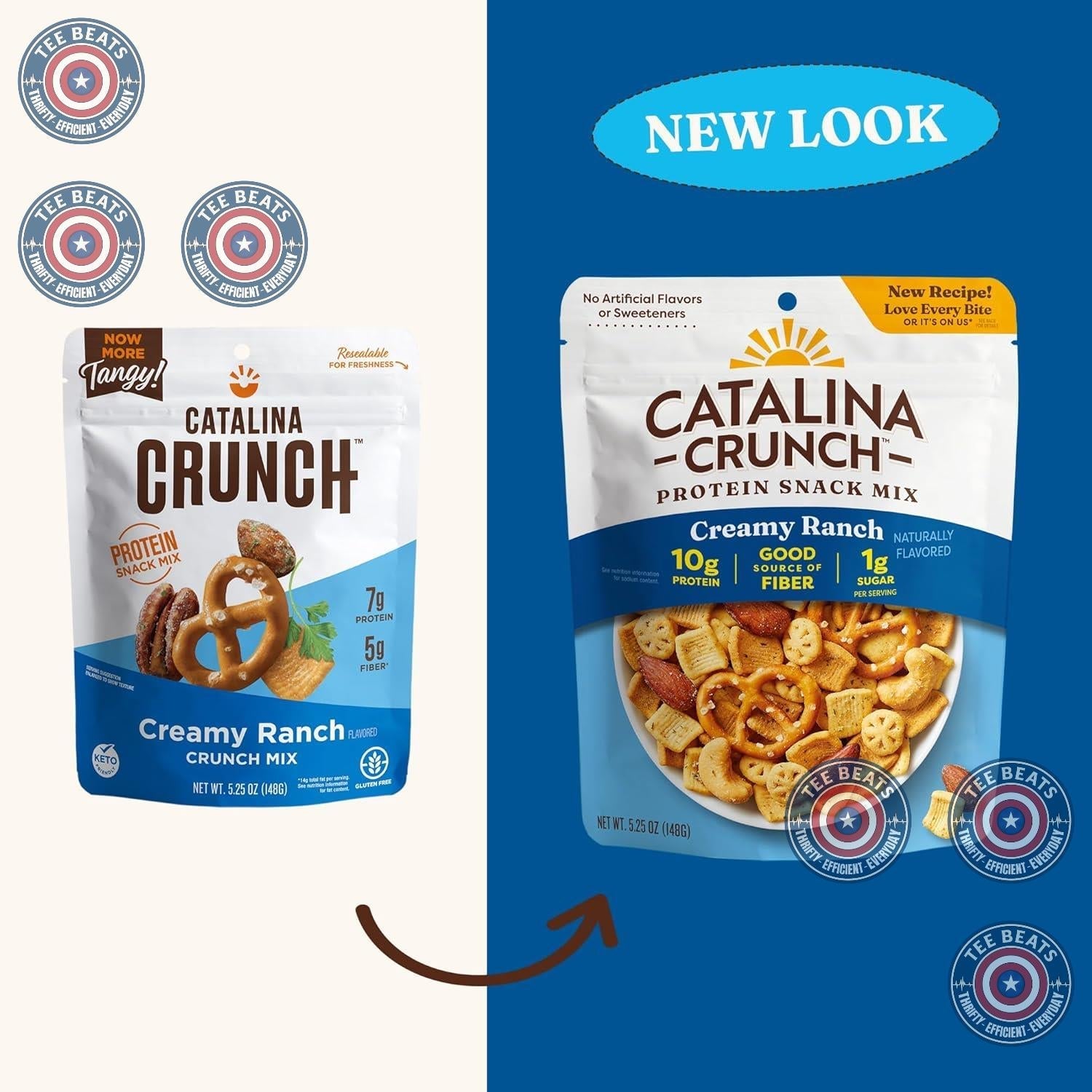 Catalina Crunch Protein Snack Mix - 10g Protein Office Snack Share That Won't Cause a Mid-Afternoon Sugar Crash