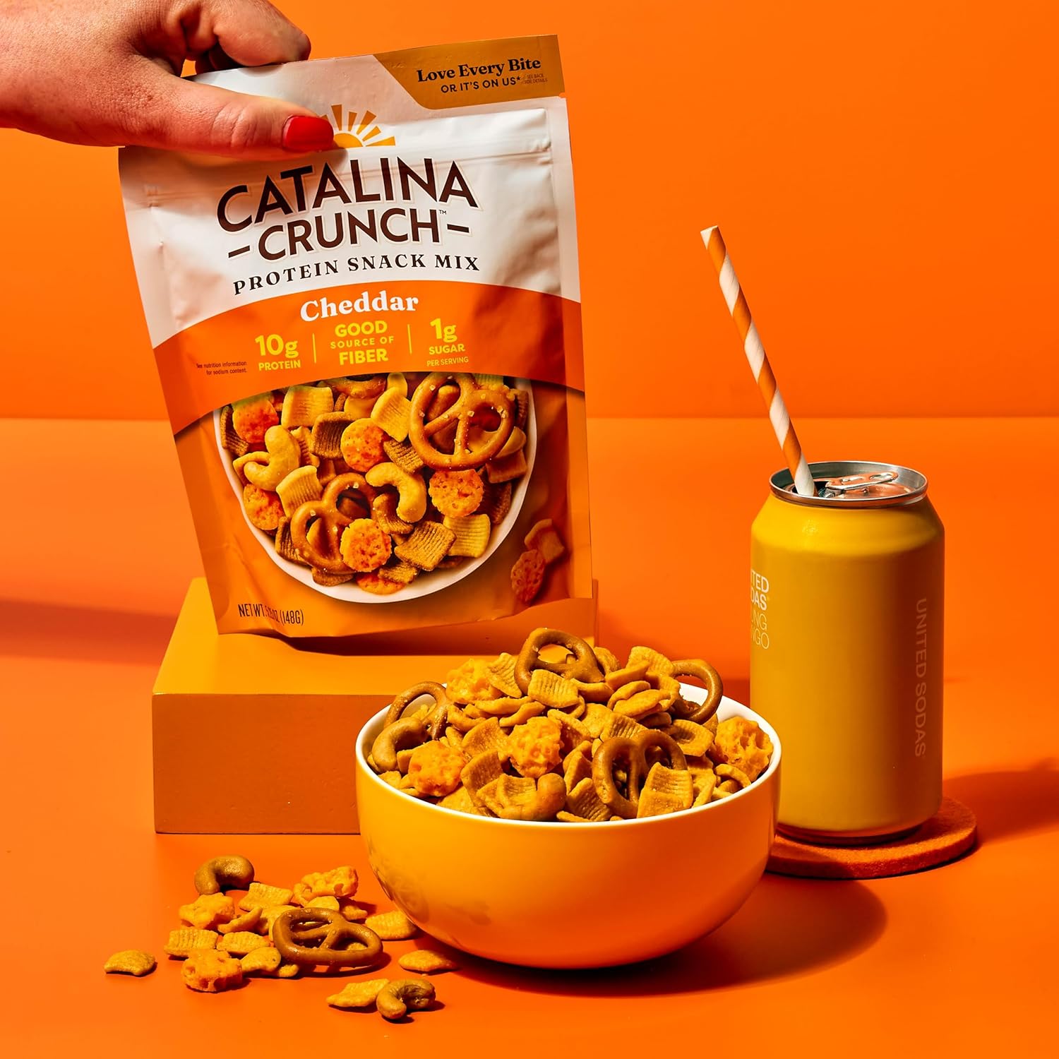 Catalina Crunch Protein Snack Mix – Focus-Friendly Office Snack to Power Through Afternoon Meetings, Keto