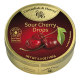 Cavendish & Harvey Cherry Pastilles Premium Tin – Romantic Valentine's Day Gift for Her