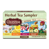 Celestial Seasonings Tea Variety Pack – Clean-Label Herbal Tea Without Artificial Flavors for the Simple Home, 18 Bags