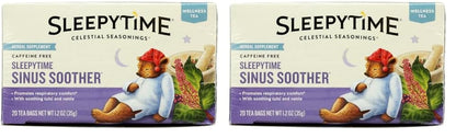Celestial Seasonings Sleepytime Wellness Tea – Clean Label Herbal Blend for Intentional Pantry