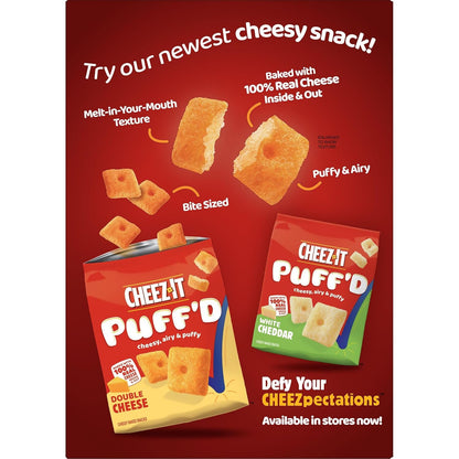 Cheez-It Snack Mix, Hostess Gift for Friends Who Love Game Night, Original, 17.8oz Box