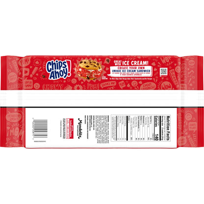 CHIPS AHOY! Chewy Chocolate Chip Cookies Bulk Pack Snack for Backyard BBQs and Outdoor Potlucks