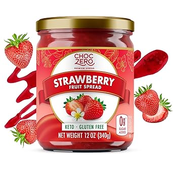 ChocZero Keto Blueberry Preserves – Family Friendly Topping for Pancakes and Toast