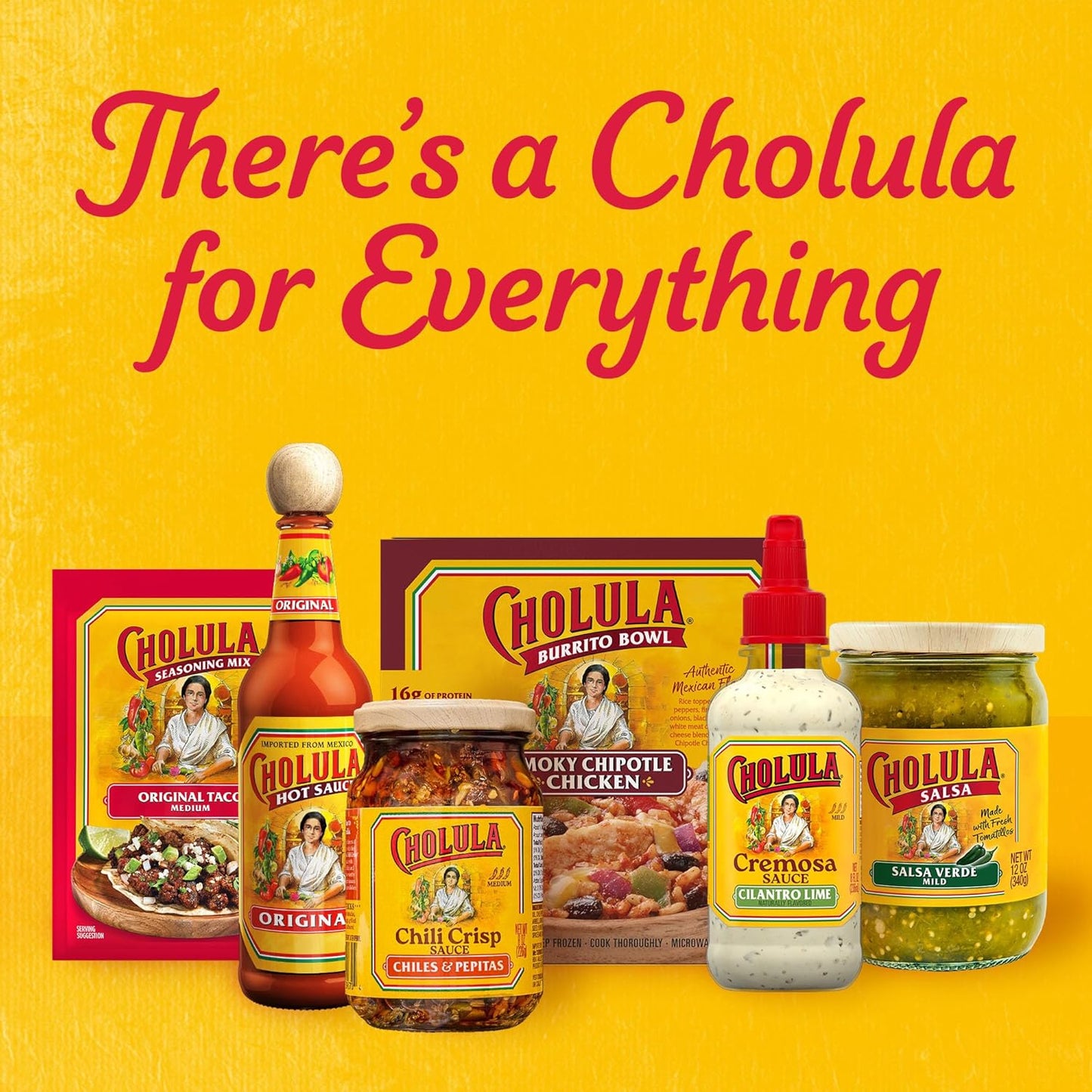 Cholula Chiles & Pepitas Chili Crisp – Sunflower Oil Based Topping for Mindful Weeknight Cooking, 8 oz