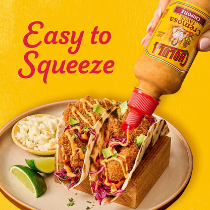 Cholula Chipotle Cremosa Sauce – Streamlined Pantry Upgrade Replacing Multiple Hot Sauce Bottles, Medium Heat Creamy, 8 fl oz