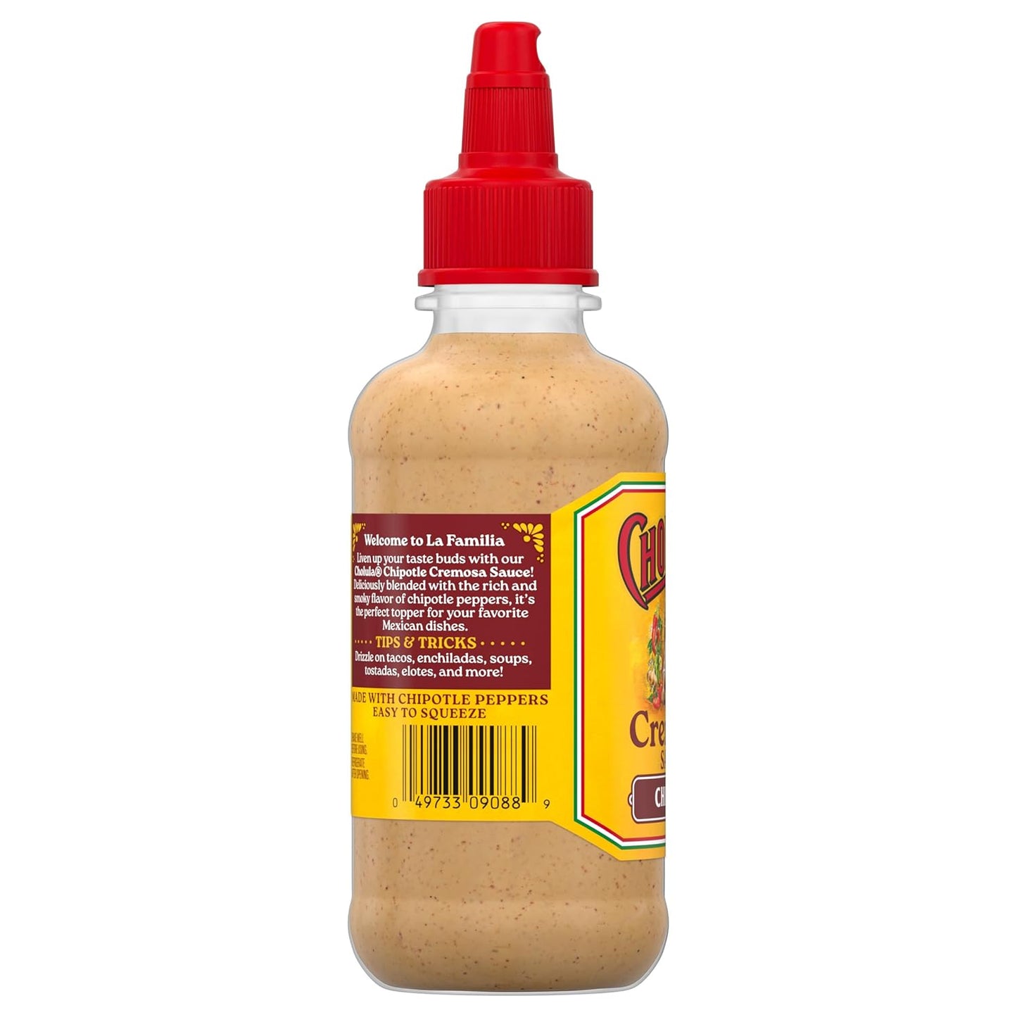 Cholula Chipotle Cremosa Sauce – Streamlined Pantry Upgrade Replacing Multiple Hot Sauce Bottles, Medium Heat Creamy, 8 fl oz