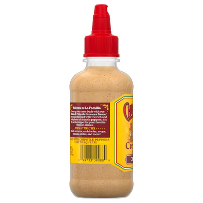 Cholula Chipotle Cremosa Sauce – Streamlined Pantry Upgrade Replacing Multiple Hot Sauce Bottles, Medium Heat Creamy, 8 fl oz