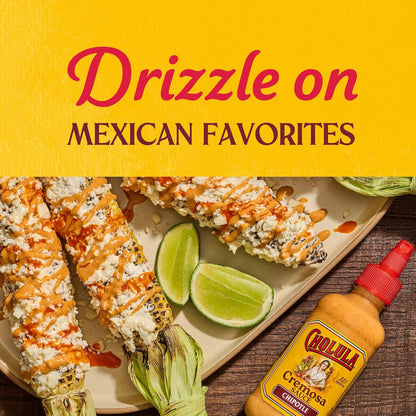 Cholula Chipotle Cremosa Sauce – Streamlined Pantry Upgrade Replacing Multiple Hot Sauce Bottles, Medium Heat Creamy, 8 fl oz