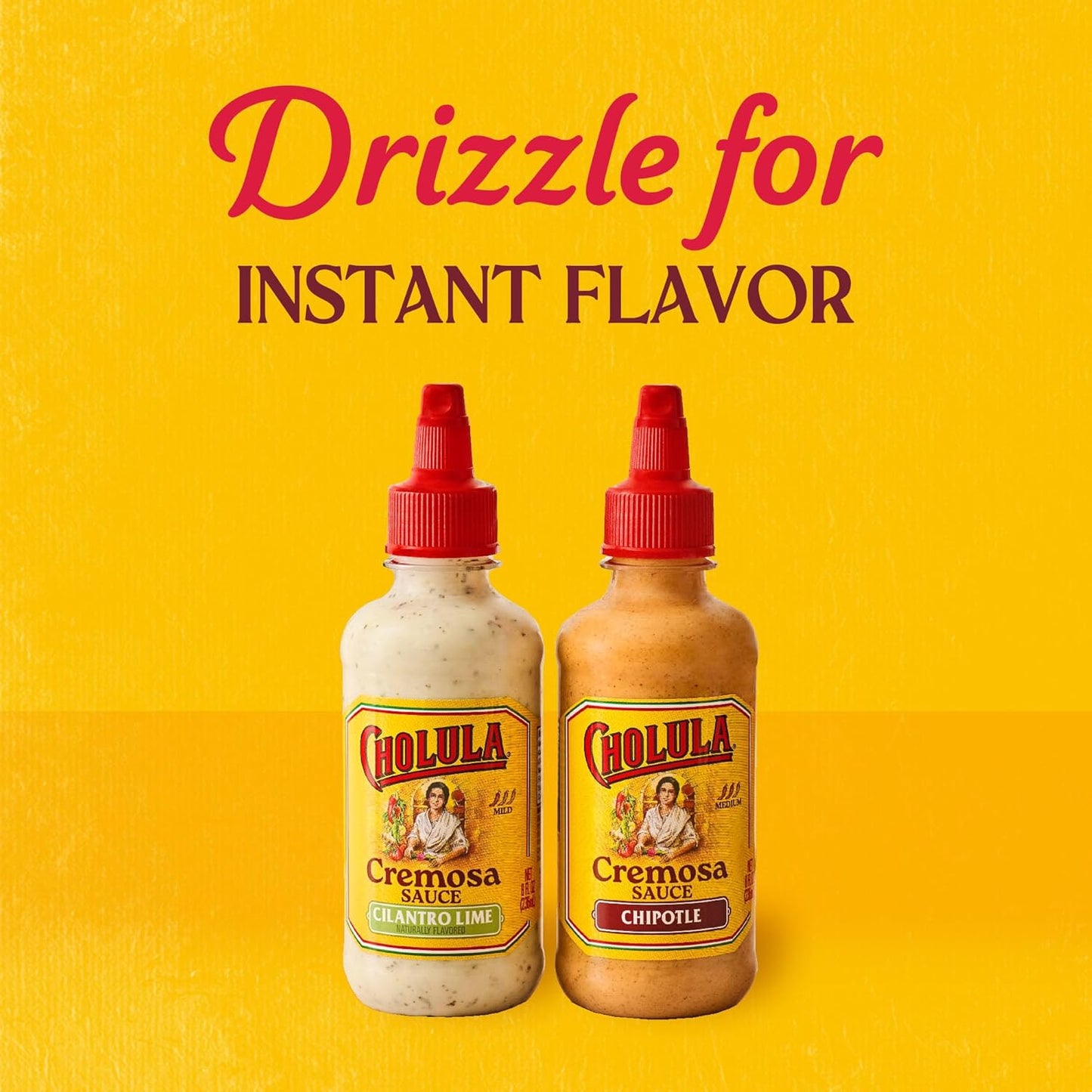 Cholula Chipotle Cremosa Sauce – Streamlined Pantry Upgrade Replacing Multiple Hot Sauce Bottles, Medium Heat Creamy, 8 fl oz