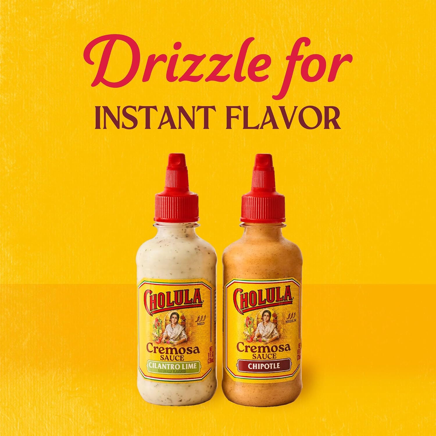 Cholula Chipotle Cremosa Sauce – Streamlined Pantry Upgrade Replacing Multiple Hot Sauce Bottles, Medium Heat Creamy, 8 fl oz