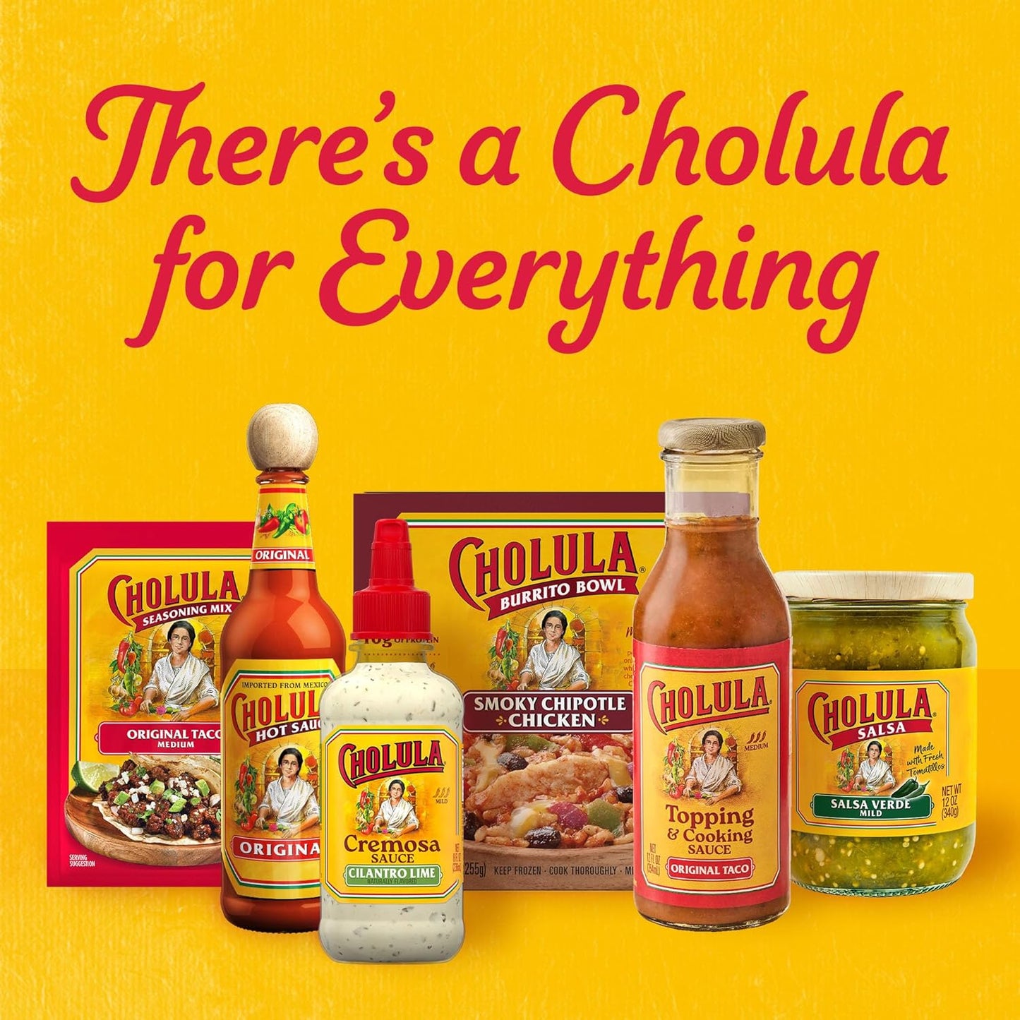 Cholula Cilantro Lime Creamy Sauce – Better-For-You Taco Topping with Lime & Cilantro for Balanced Plates, 8 oz Flip-Cap