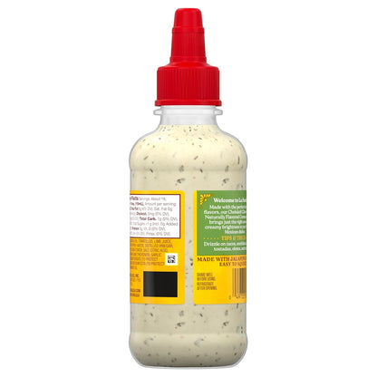 Cholula Cilantro Lime Creamy Sauce – Better-For-You Taco Topping with Lime & Cilantro for Balanced Plates, 8 oz Flip-Cap