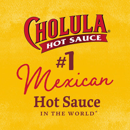 Cholula Hot Sauce Extra Hot – Compact Refrigerator-Door Staple, No-Clutter Pantry Essential, 5 fl oz