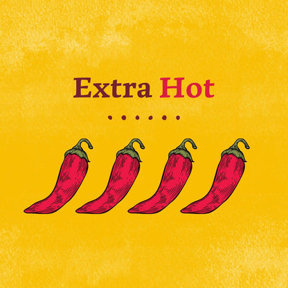 Cholula Hot Sauce Extra Hot – Compact Refrigerator-Door Staple, No-Clutter Pantry Essential, 5 fl oz
