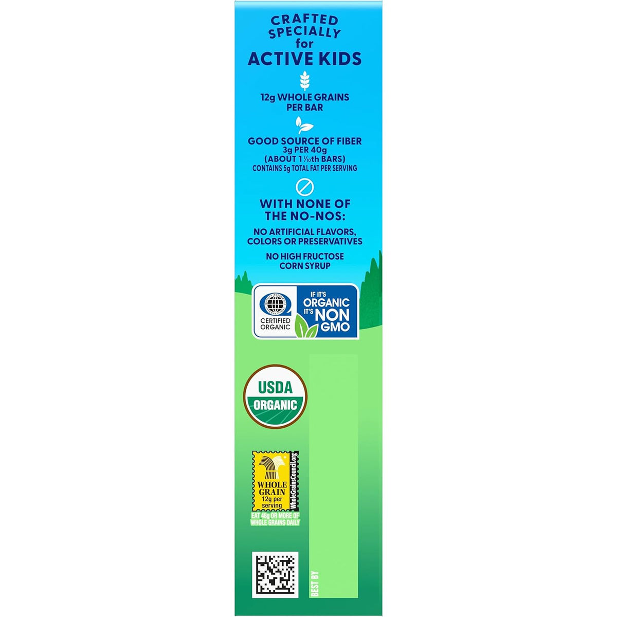 CLIF Kid Zbar Iced Oatmeal Cookie Wholesome Snack Bar for Post-Workout Refuel and Balanced Family Nutrition, 6 Count