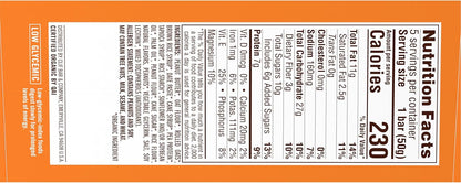 CLIF Nut Butter Bar Peanut Butter – Car Cup Holder Snack for Family Road Trips, 5-Pack