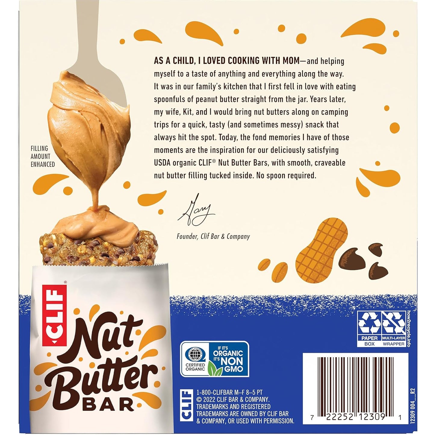 CLIF Nut Butter Bar – Road Trip Snack for Family Drives and Weekend Getaways