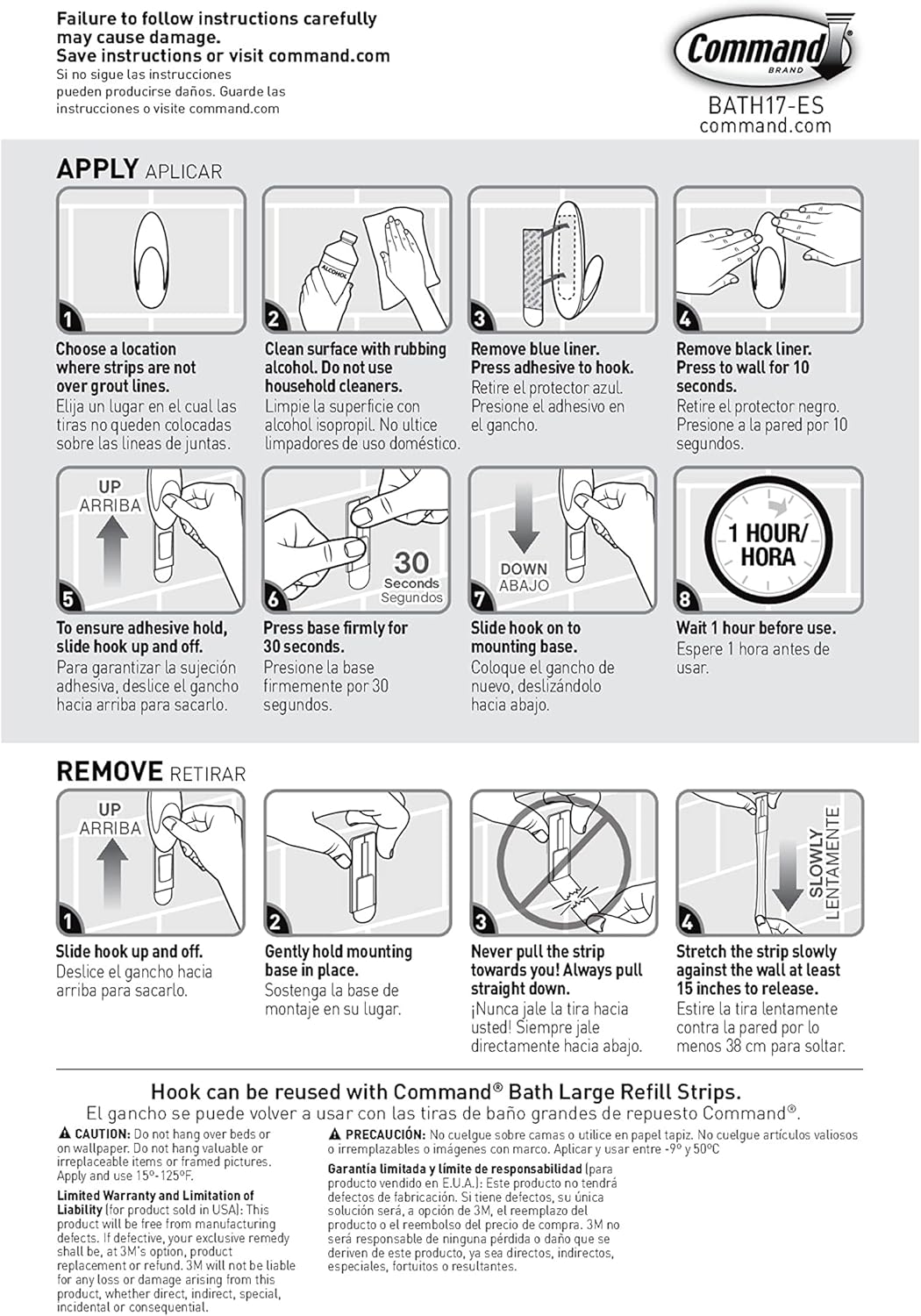 Command Bath Large Towel Hook Value Pack – Giftable Bathroom Upgrade for Hostess, Host, and Holiday Giving
