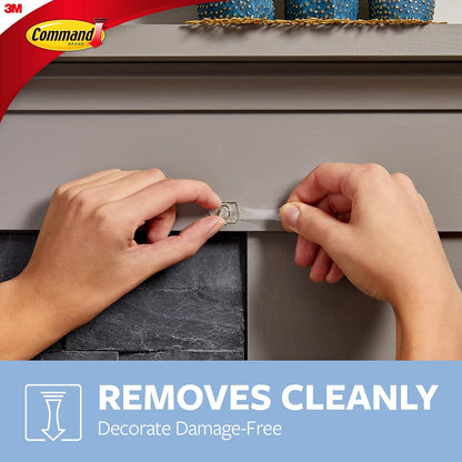 Command Clear Clips 2-Pack – Cozy Birthday Gift for Her, Perfect for String Light Lovers