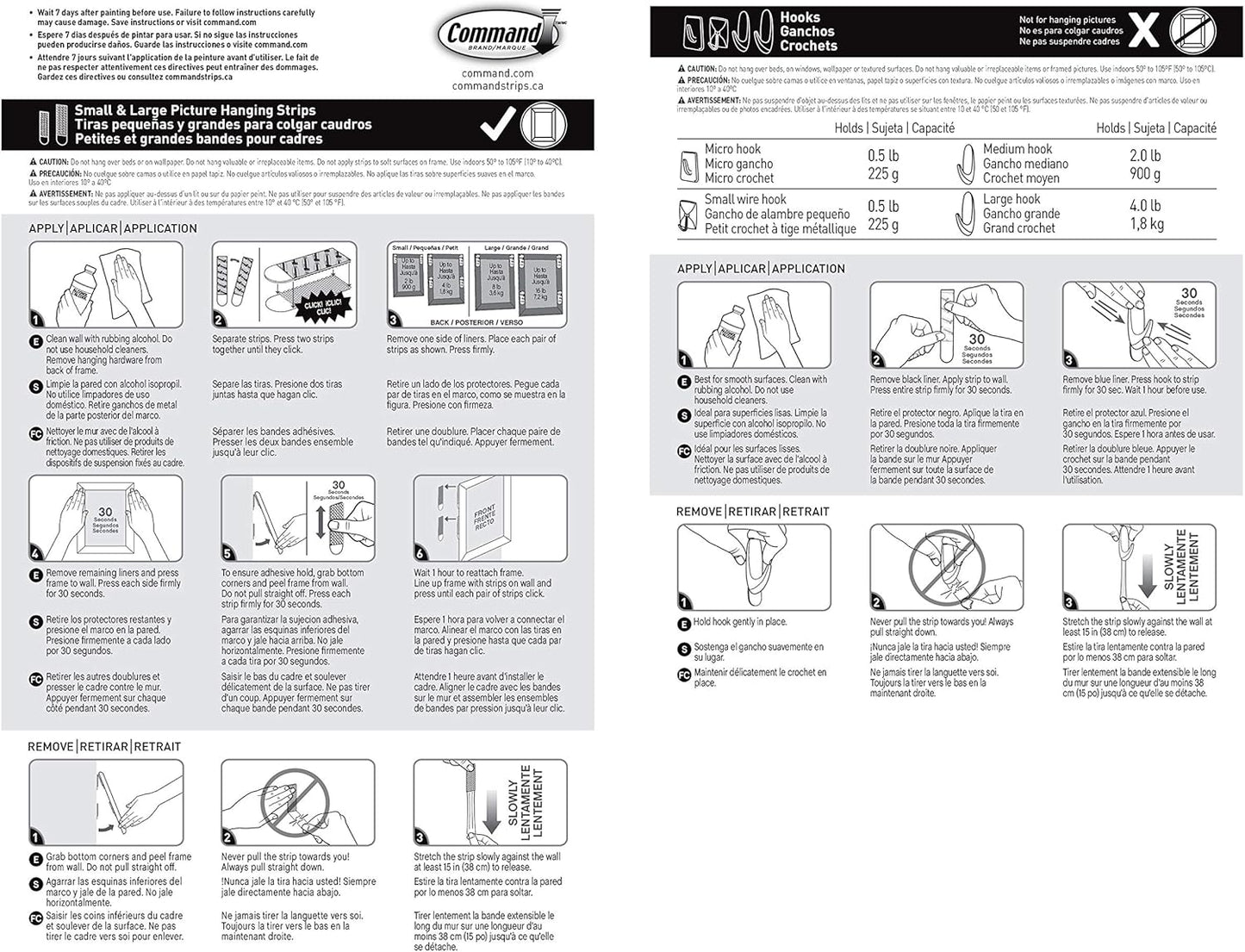 Command Clear Hooks and Strips Set - Useful Birthday Gift for Home Decor Lovers and Frequent Redecorators