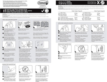 Command Clear Hooks and Strips Set - Useful Birthday Gift for Home Decor Lovers and Frequent Redecorators