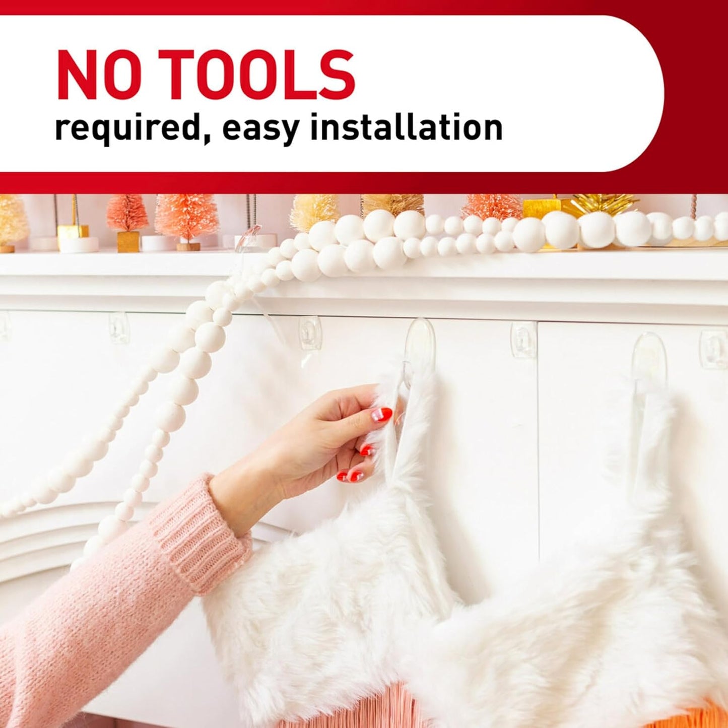 Command Clear Hooks and Strips Set - Useful Birthday Gift for Home Decor Lovers and Frequent Redecorators