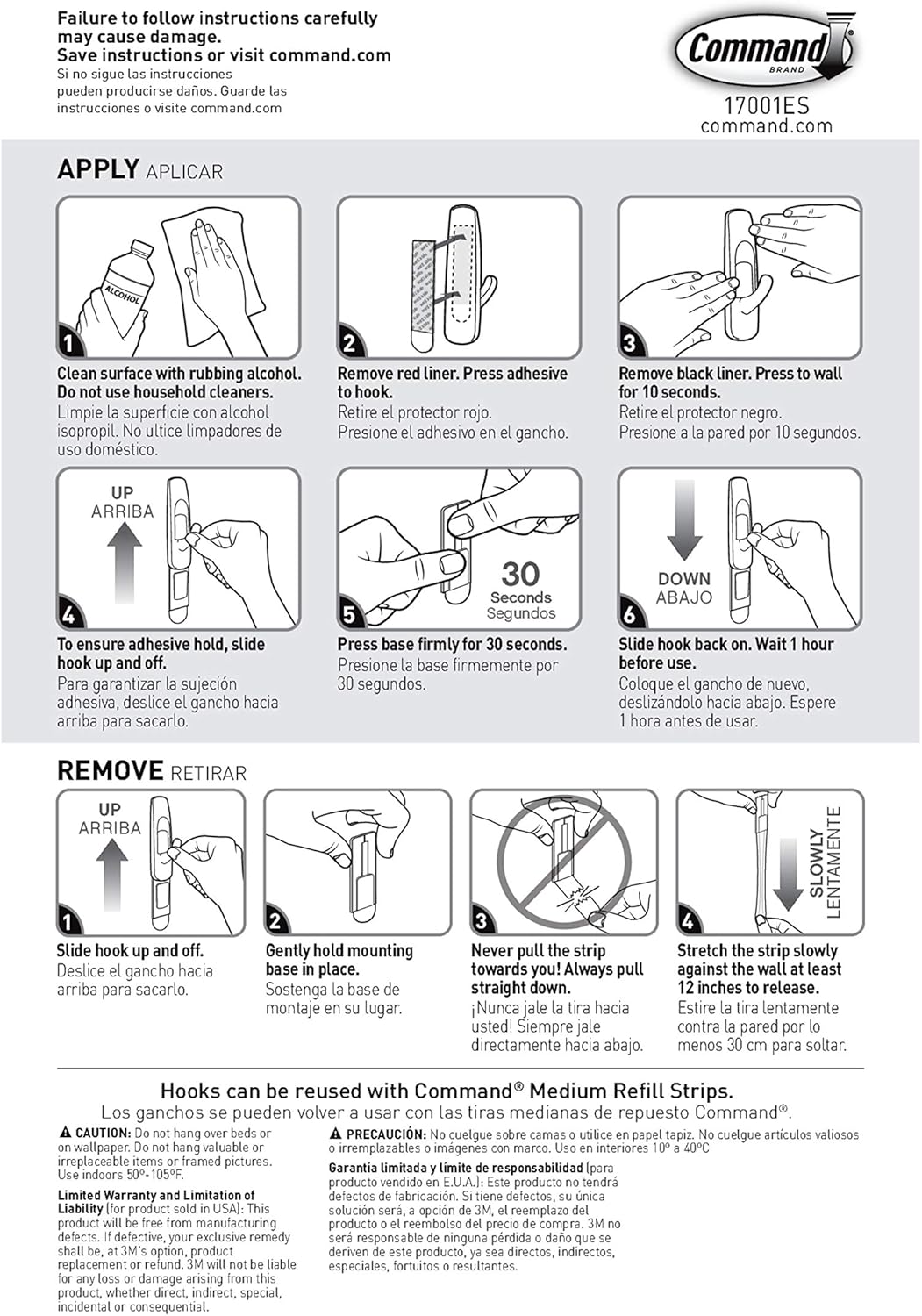Command Medium Utility Hook Mega Pack – Family-Friendly Hooks for Mudrooms, Coats, and Kids' Belongings