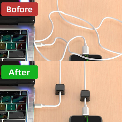 Costop Adhesive Wire Clips – Pet-Safe Cable Management for Tidy, Chew-Free Rooms
