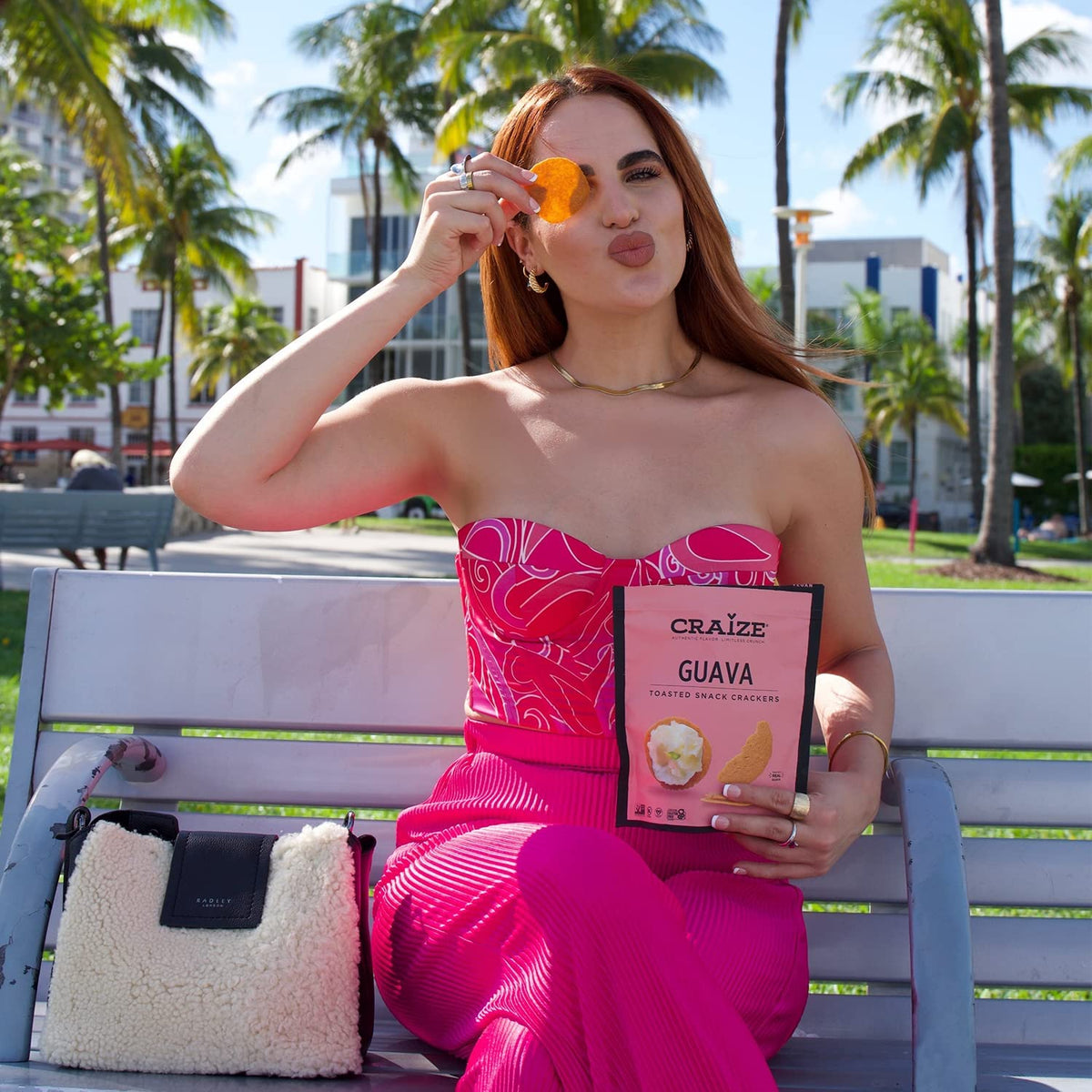 Craize Guava Crisps – Light Crunchy Snack for Backyard Charcuterie and Open Air Entertaining