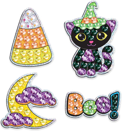 Creativity for Kids Spooky Diamond Painting Set – Independent Play Craft That Builds Concentration During Quiet Hours