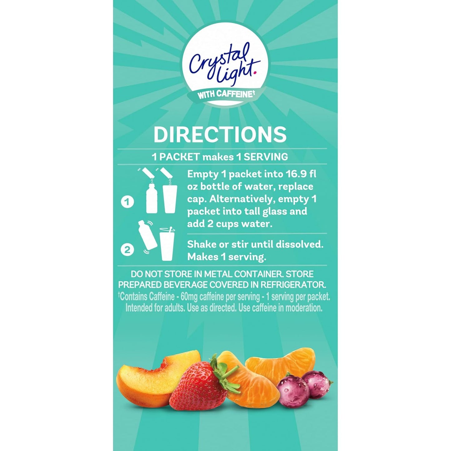 Crystal Light Energizing On-the-Go Packets – Simple Sugar-Free Flavor Rotation for Less-Is-More Lifestyles, 44 Count