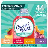 Crystal Light Energizing On-the-Go Packets – Simple Sugar-Free Flavor Rotation for Less-Is-More Lifestyles, 44 Count