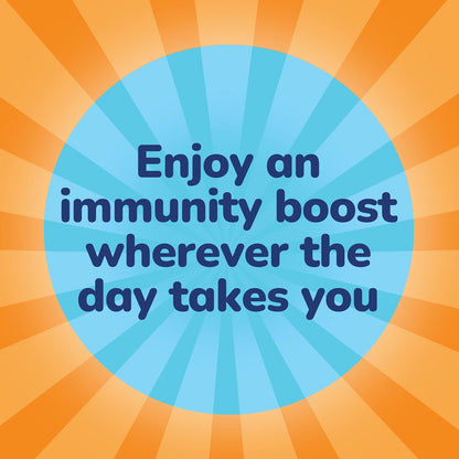 Crystal Light Immunity Support Orange Tangerine Mix – Travel Day Companion for Carry-On Luggage, TSA-Friendly Hydration with Vitamin C and Zinc