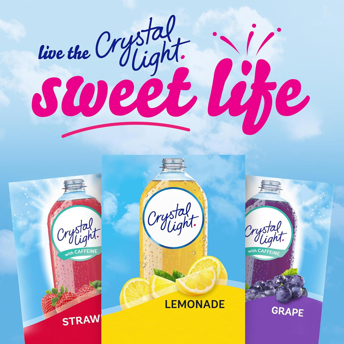 Crystal Light Lemonade Powder Packets – Refreshing Lemonade for Hotel Rooms, Road Trips, and Camping Coolers, 120 ct Bulk Supply