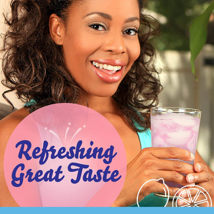 Crystal Light Sugar-Free Lemonade Drink Mix – Parent-Approved Flavored Water for Children's Lunch Boxes